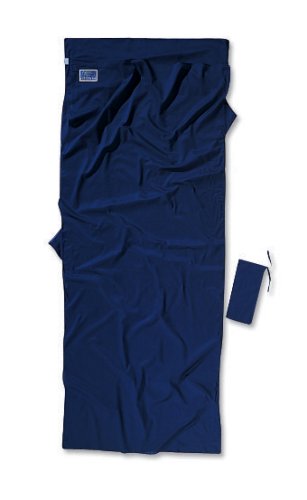 Baumwollschlafsack | blauer Baumwollschlafsack 