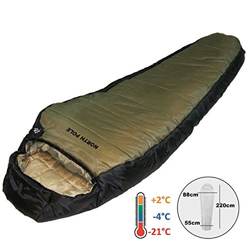 Mumienschlafsack mit 2000mm Wassersäule